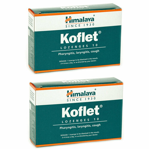 ���������� ������� Himalaya Herbals Koflet (������� ������� ������) �� ����� � ���� � �����, 2 � 10 ��.