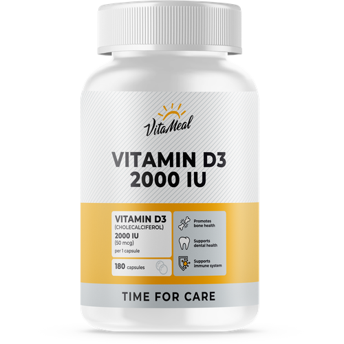  3 VitaMeal Vitamin D3 2000 IU, 180    , -, 