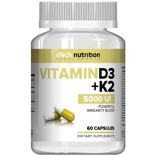 Vitamin D3+K2 ., 37 , 60 .   , -, 