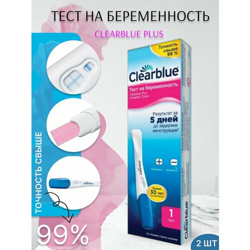 Clearblue    Plus 1 , 2 /   , -, 