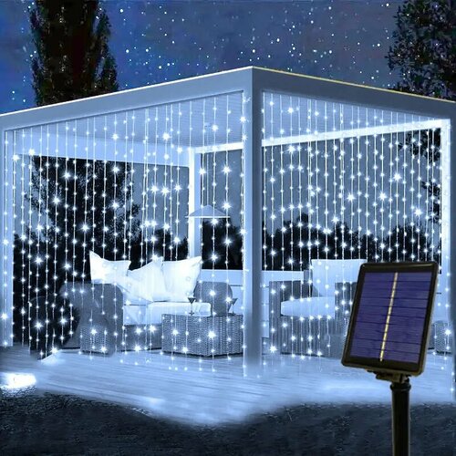 ���������� ��������� ������������ �������� STUXMOS, Solar-6x3M 600LEDs, White Light