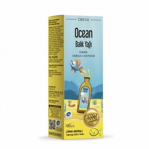 ���������� ORZAX OCEAN FISH OIL SYRUP 150 ML; ����� ����� ��� �� ������ ������ 150 ��