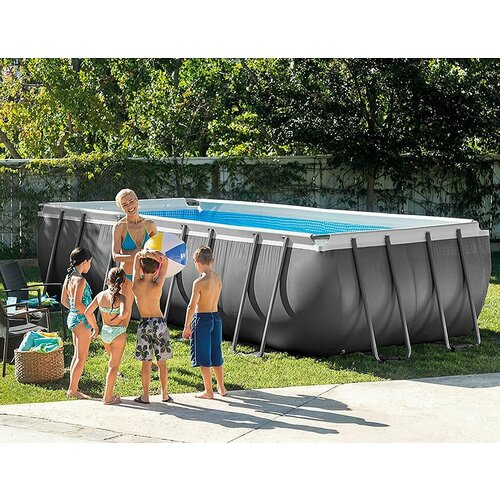 ���������� ��������� ������� Intex Rectangular Ultra XTR Frame Pool, 549�274�132 �� + ������-����� (��������) + ����������, 26356