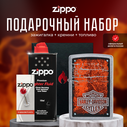  ZIPPO   (   Zippo 49658 Harley-Davidson +  +  125  )   , -, 