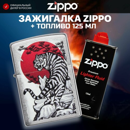   ZIPPO 29889 Asian Tiger Design +     125    , -, 
