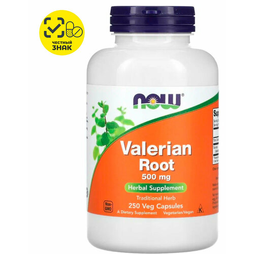 Now Foods, Valerian Root 500  ( ),   ,    , 250     , -, 