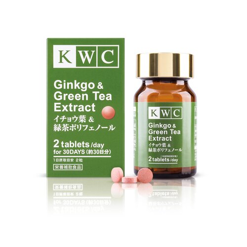 ���������� KWC Ginkgo & Green Tea Extract ���., 105 ��, 105 �, 60 ��., 1 ��.