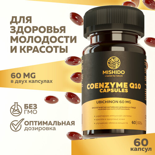  Q10 60  MISHIDO  60  Coenzyme Q10    , -, 