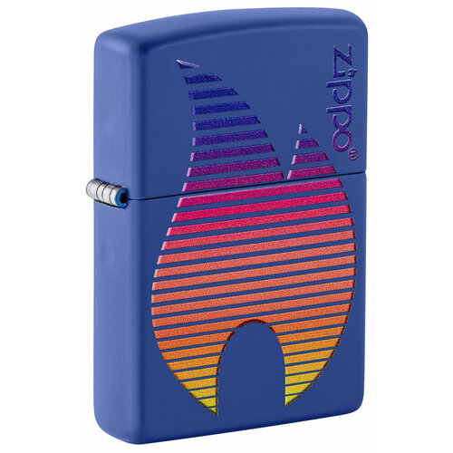 ���������� ��������� ZIPPO Classic � ��������� Royal Blue Matte, ������/�����, �����, �������, 38x13x57 ��