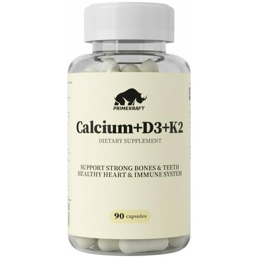   Prime Kraft Calcium+D3+K2 (90 )   , -, 