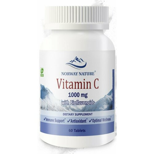   Norway Nature Vitamin C 1000 mg with Bioflavonoids (60 )   , -, 