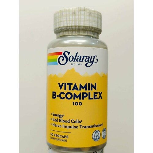 Solaray B-Complex 100 with Aloe Vera (   B   ) 50     , -, 