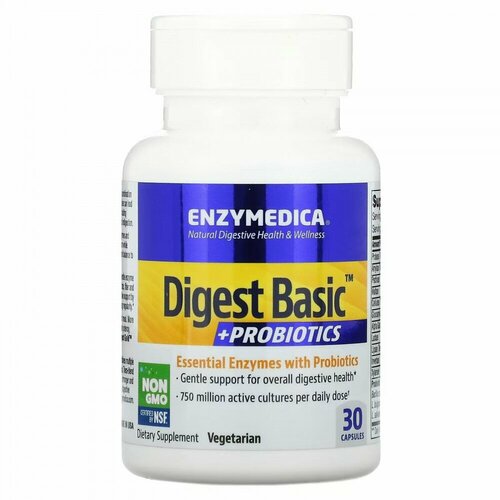 Enzymedica Digest Basic + Probiotics (   ) 30 ,   12/2024   , -, 