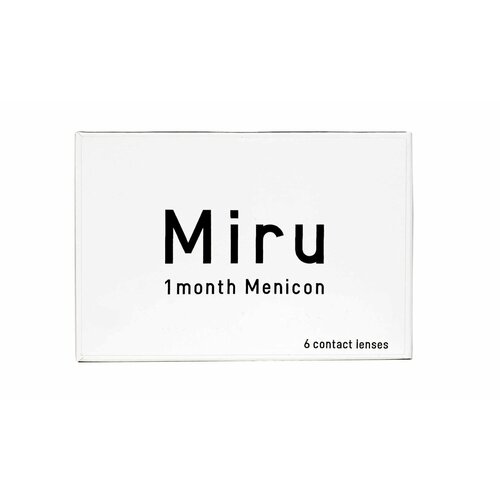   Menicon Miru 1month, 6 ., R 8,6, D -2,5, , 1 .   , -, 