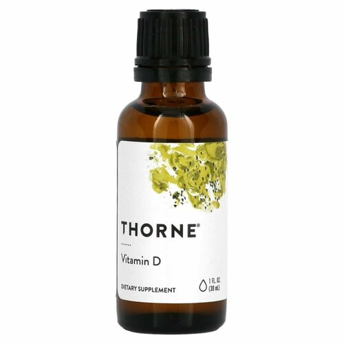 Thorne Research,     , Vitamin D Liquid 30    , -, 