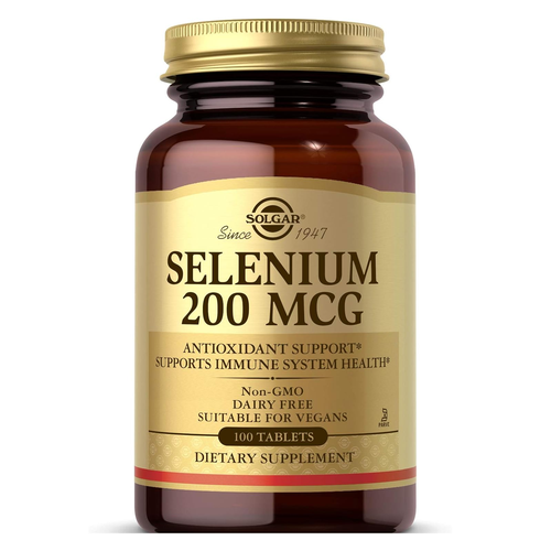 ���������� SOLGAR, Selenium, ����� � ��������� 200 ���, 100 ��.
