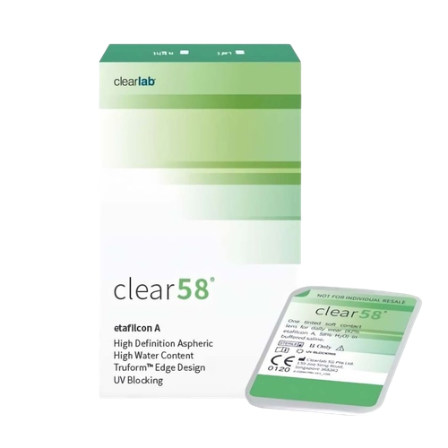   Clearlab Clear 58, 14 , 6 ., R 8,7, D -4,25, 1 .   , -, 