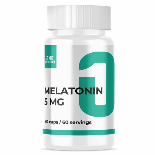 ���������� ONE NUTRITION Melatonin (���������) 5 �� 60 ������