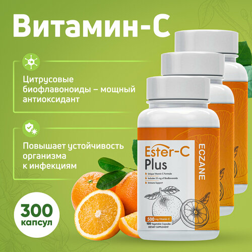  Ester-C Plus Eczane 100 , 3    , -, 