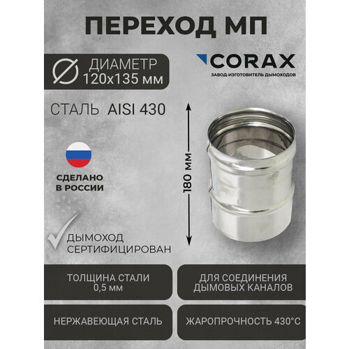 ���������� ������� ��� �������� �120-135 �� (430/0,5) CORAX �-180��