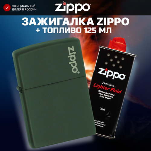  ZIPPO 221ZL Classic, ,    Green Matte +   125    , -, 
