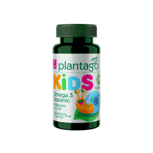 ���������� Plantago Omega 3 Oceanic KIDS, ������� ����� 3 ����������� �������� �� ������ �����-������ 100 ����.