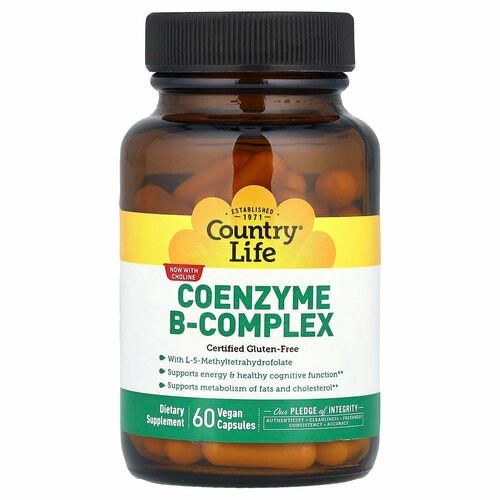 ���������� �������� ��������� ������ � Country Life B-complex coenzyme, 60 ������