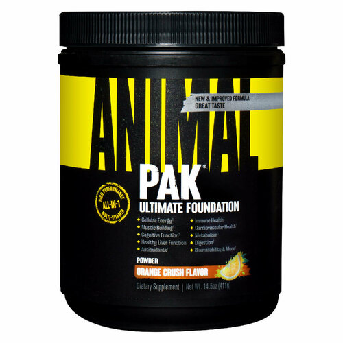 ���������� ���������-����������� �������� Animal Pak �� ������ ���������, 411 �, Universal Nutrition
