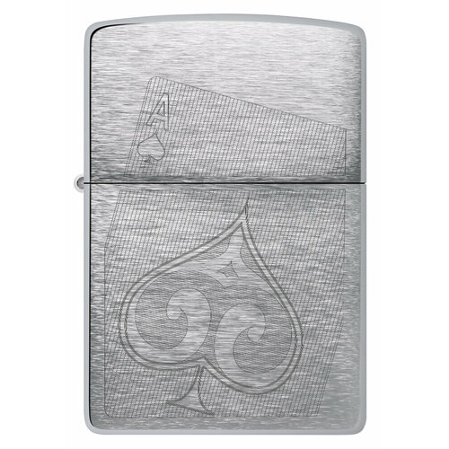 ���������� ������������ ���������� ��������� ZIPPO Classic 29685 � ��������� Brushed Chrome - ������� ���