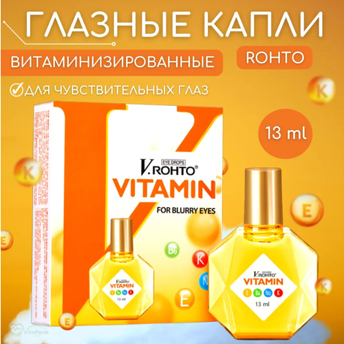    V. ROHTO-VITAMIN-   , -, 