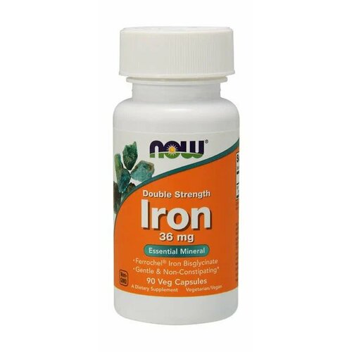 Now Double Strength Iron 36 mg   , -, 