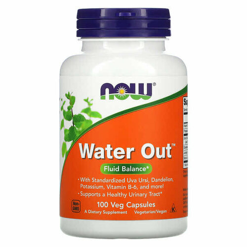 Now Foods, Water Out,  , 100     , -, 