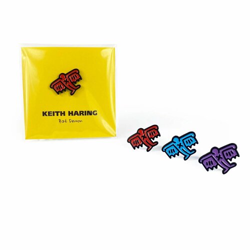 ���������� ������ ������������� / Little Pins / Keith Haring - Bat Demon / ������� / ���������