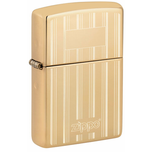 ���������� ��������� ZIPPO Classic � ��������� High Polish Brass, ������/�����, ����������, 38x13x57 ��