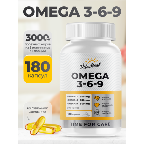  3-6-9 VitaMeal Omega 3 6 9,  , 180 ,      , -, 