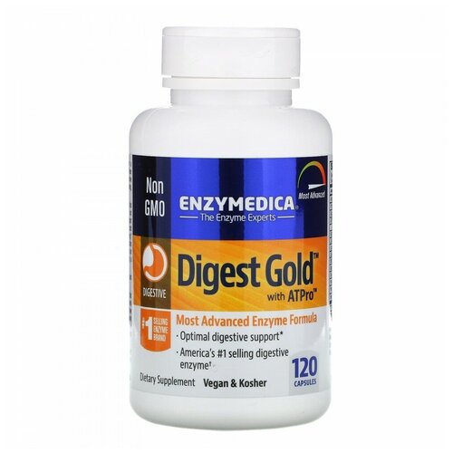 Enzymedica, Digest Gold  ATPro,    , 120    , -, 