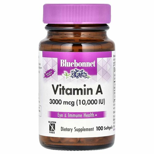 ���������� Bluebonnet Nutrition, ������� A, 3000 ��� (10 000 ME), 100 ������