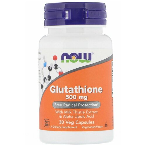 NOW Glutathione,  500 , 30    , -, 