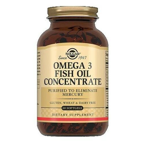 Solgar Omega-3 Fish Oil Concentrate ., 200 , 60 .   , -, 