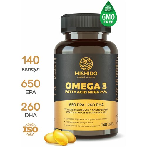 ���������� ����� 3 ������������ ������������ 75% + �������� A E D3 �3 140 ������ OMEGA 3 ULTRAMAX MISHIDO ����� ��� �����3 �������� ��� �������� � �����