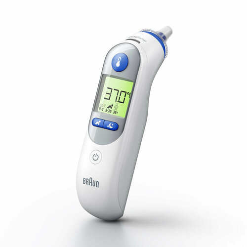 ���������� ����� ��������� � ���������� ����������� Braun ThermoScan7+ IRT6525 �����