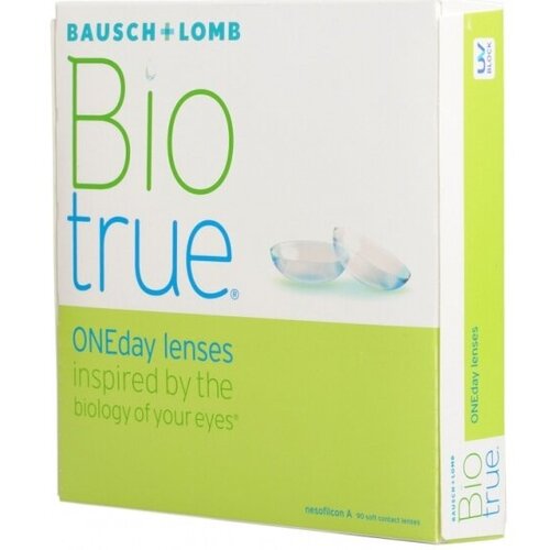   Bausch & Lomb Biotrue ONEday, 90 ., R 8,6, D -1,25, 1 .   , -, 