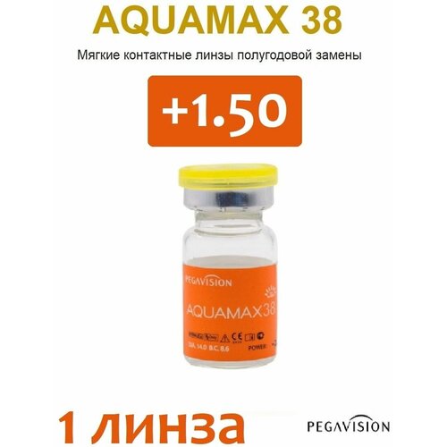 ���������� ���������� ����� Pegavision Aquamax 38, 1 ��., R 8,6, D +1,5, 1 ��.