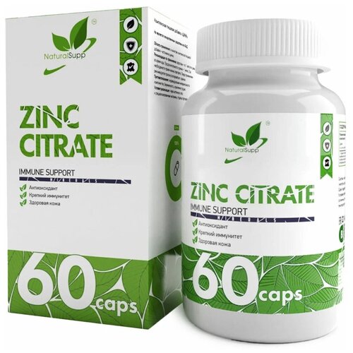   NATURALSUPP Zinc Citrat 25 (60 )   , -, 