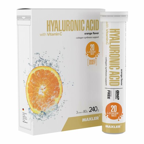 ���������� Maxler Hyaluronic Acid with Vitamin C 3 ���� �� 20 ���. ���� (Maxler) ��������