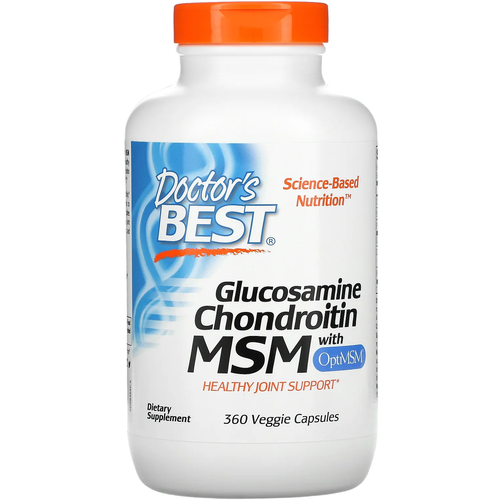  Doctor's Best Glucosamine, Chondroitin with MSM OptiMSM, 480 , 480 , 360 .   , -, 