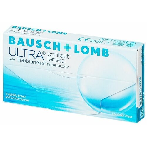 ���������� ���������� ����� �� ����� BAUSCH+LOMB Ultra, 3 ��., R 8,5, D -7,5, 1 ��.