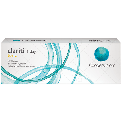   CooperVision Clariti 1 day toric., 30 ., R 8,6, D -5,5,CYL:-1,25,A:180, ADD: +1.00 D, , 1 .   , -, 