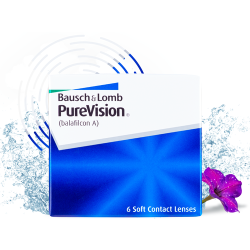   Bausch & Lomb PureVision, 6 ., R 8,6, D -0,75   , -, 