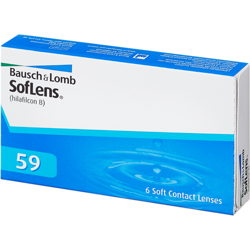   Bausch & Lomb SofLens 59, 6 ., R 8,6, D -4,75   , -, 